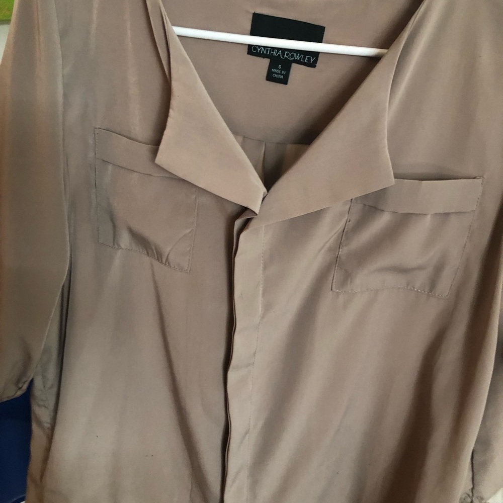 Cute beige blouse